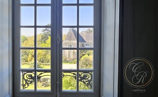 Castle in Savennieres, Pays de la Loire, France 1