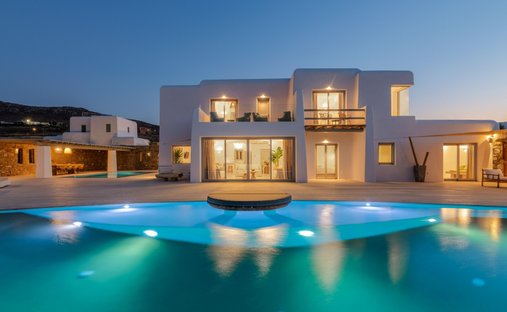 Villa en Ano Mera Community, Aegean, Grecia 1
