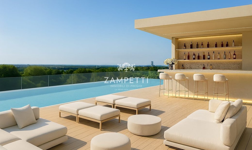 Curated visual reference: Luxurious Penthouse With Private Pool In Milan Lombardy Italy For Photo Inspiration