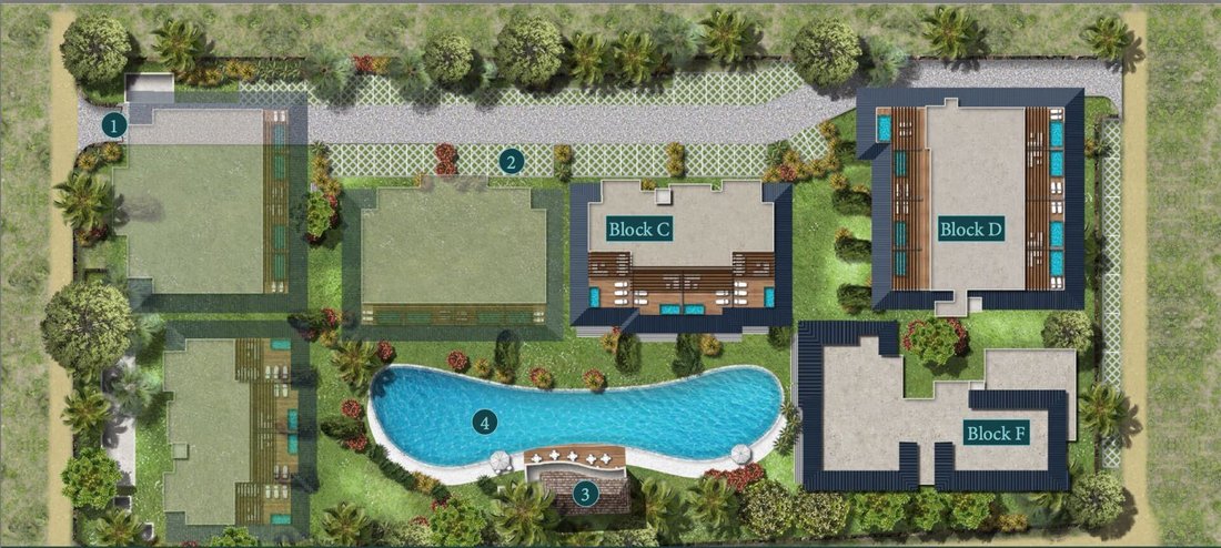 Apartment in Grand Baie, Rivière du Rempart District, Mauritius 2 - 16779050