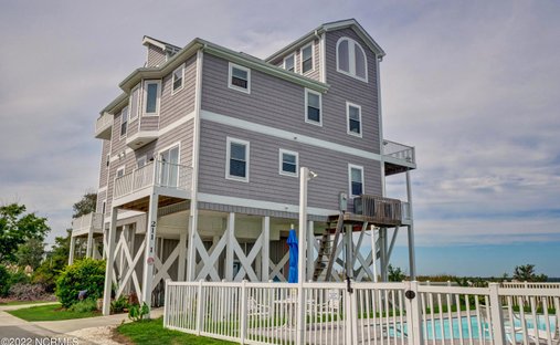 Maison à North Topsail Beach, Caroline du Nord, États-Unis 1