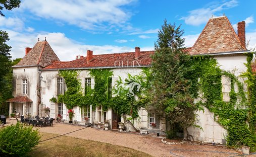 Castle in Ribérac, Nouvelle-Aquitaine, France 1