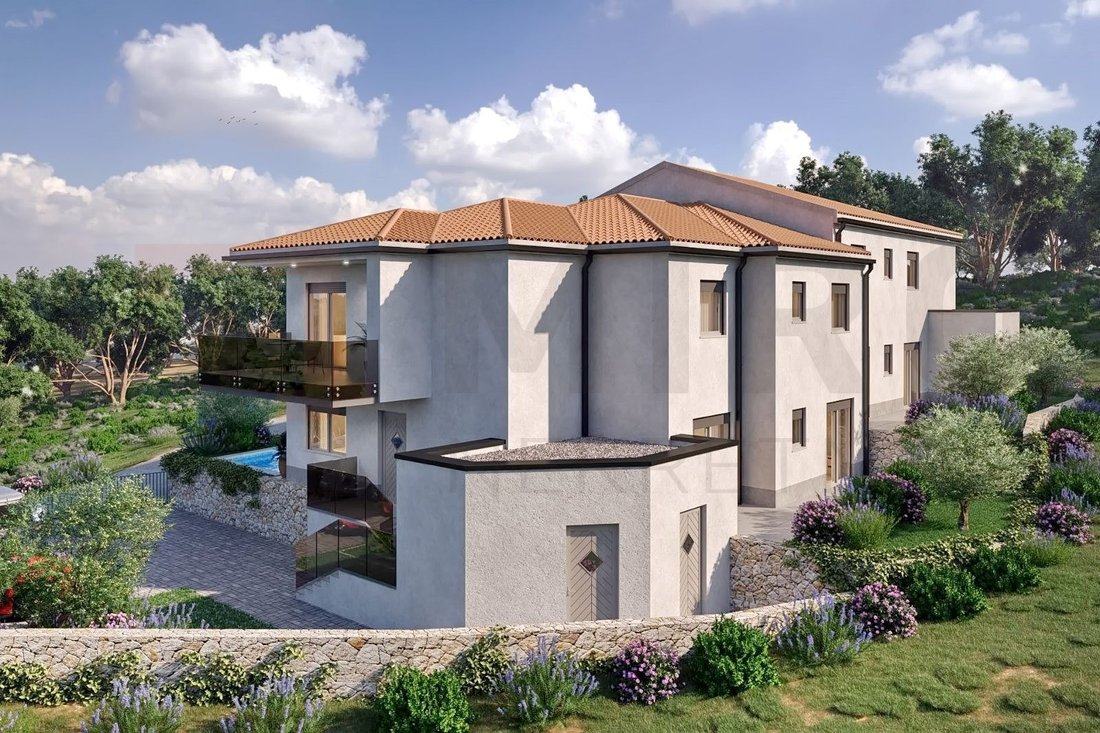 Apartment in Vrbnik, Primorje-Gorski Kotar County, Croatia 2 - 16780896