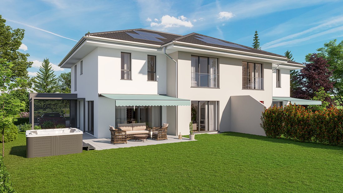 Contemporary Project – Lot A In A Pair Of Semi Detached Villas