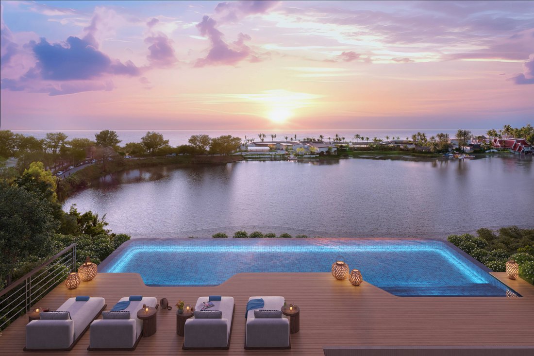 Lakefront Penthouse with Sea Views, Rooftop Pool and Laguna Phuket Privileges