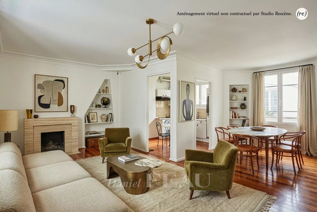 Wohnung in Vendôme, Paris 1er Arrondissement, Paris 1 - 15309992