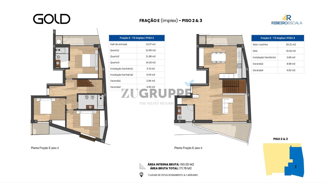 Apartment in Gloria e Vera Cruz, Aveiro District, Portugal 3 - 16599264
