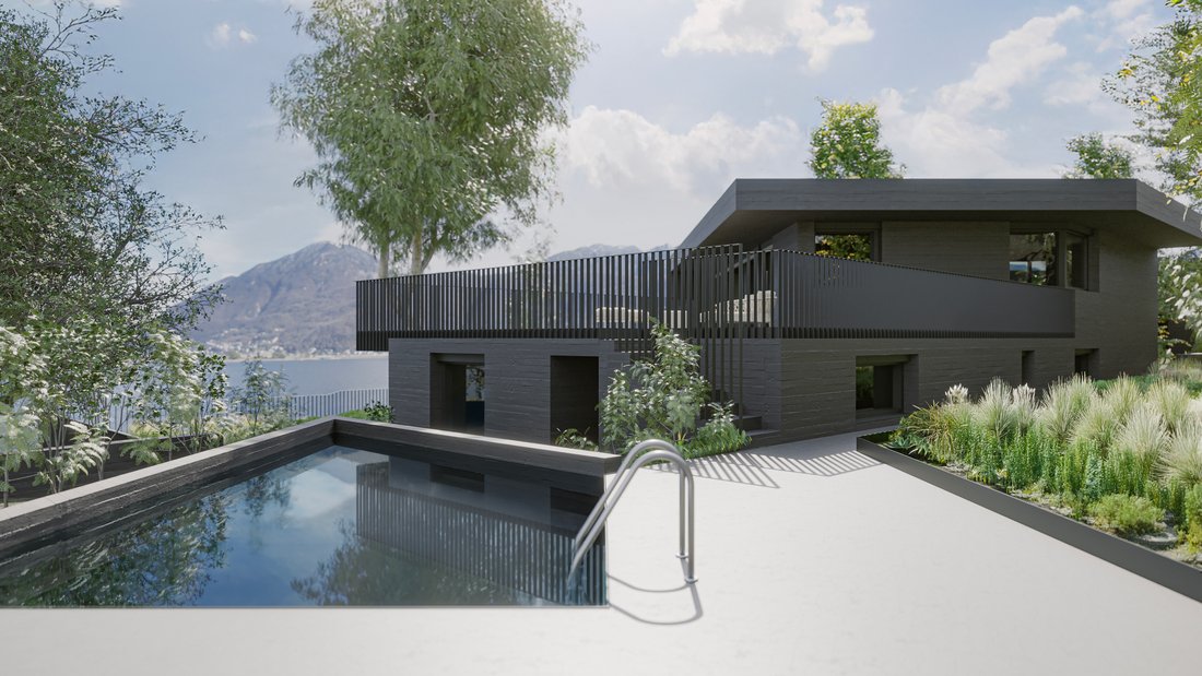 Modern New Villa In Montagnola Collina D'oro