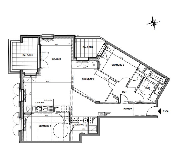 Apartment in Wallon, Le Plessis-Robinson, France 2 - 16800857