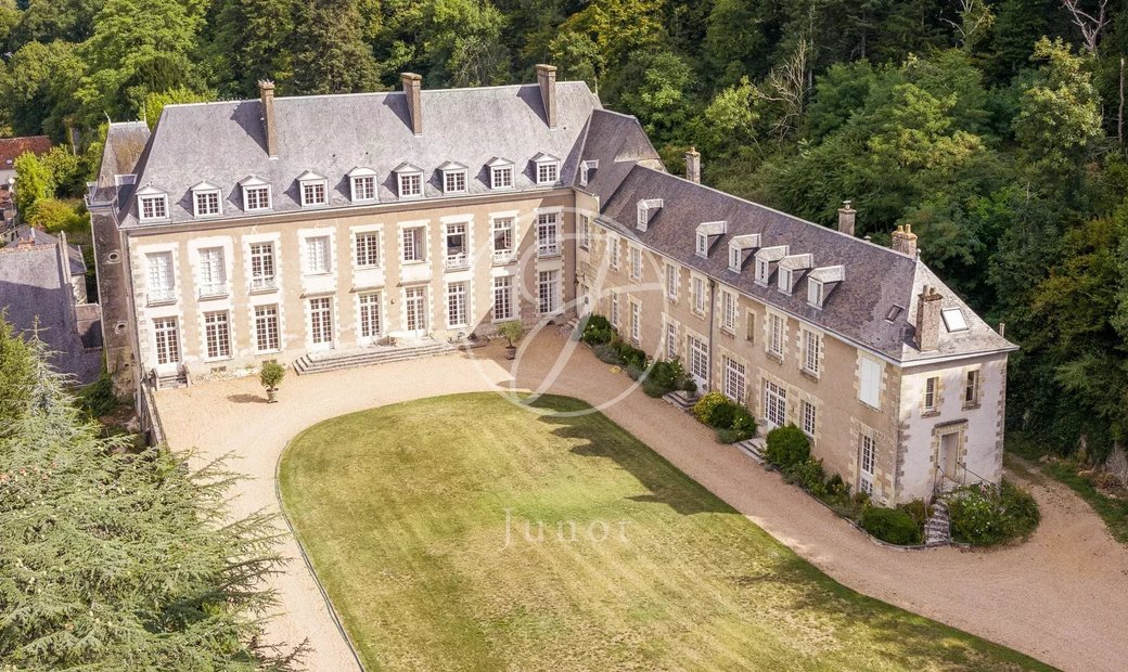 Castle for Sale in Saint-Ouen-les-Vignes, Centre-Val de Loire, France