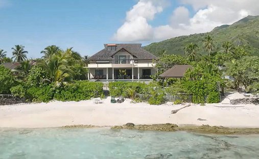 Haus in Temae, Inseln über dem Winde, Französisch-Polynesien 1