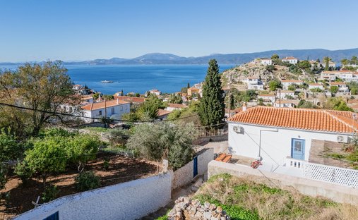 Land in Hydra, Attika, Griechenland 1