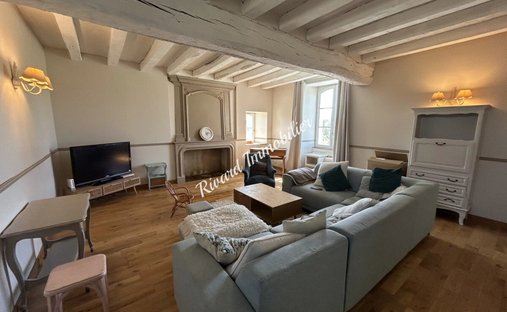 Beautiful 19th C. Chateau On The Banks Of The Loire River, 25 Minutes From Angers.