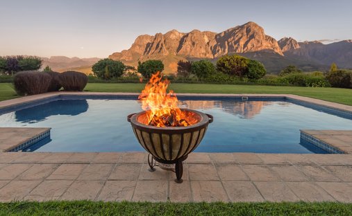Corps de ferme à Stellenbosch Farms, Cap-Occidental, Afrique du Sud 1