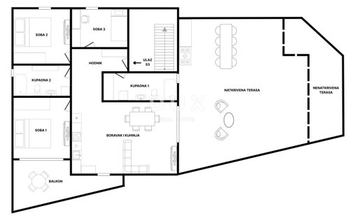 Apartment in Mjesni odbor Gracani, Zagreb, City of Zagreb 1
