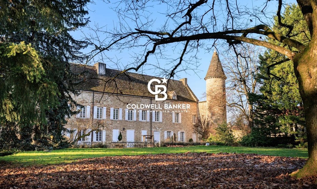 17th Century Castle In Southern Burgundy