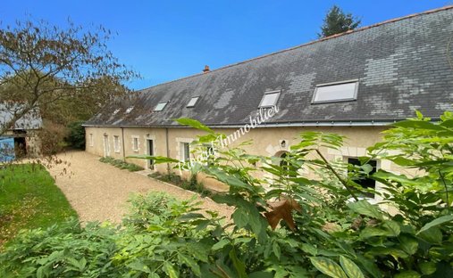 Beautiful 19th C. Chateau On The Banks Of The Loire River, 25 Minutes From Angers.