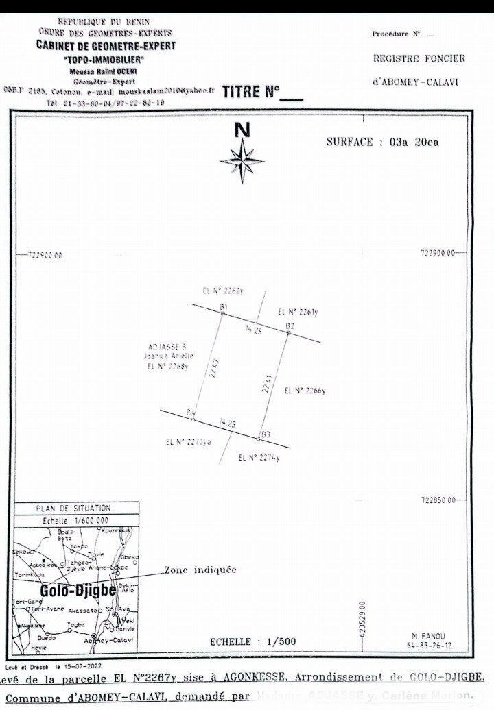 Land in Abomey Calavi, Atlantique Department, Benin 5 - 16822530