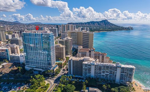 Condominio a Honolulu, Hawaii, Stati Uniti 1