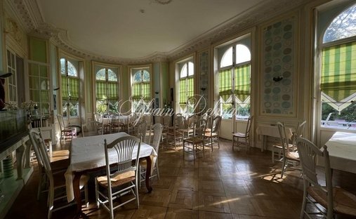 19 Th C. Chateau With Outbuildings And Pool