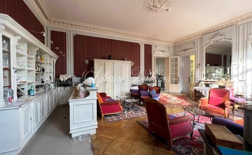 19 Th C. Chateau With Outbuildings And Pool