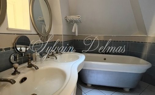 19 Th C. Chateau With Outbuildings And Pool