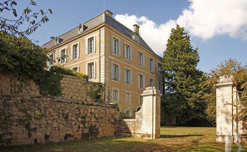 Castello a Lectoure, Occitania, Francia 1