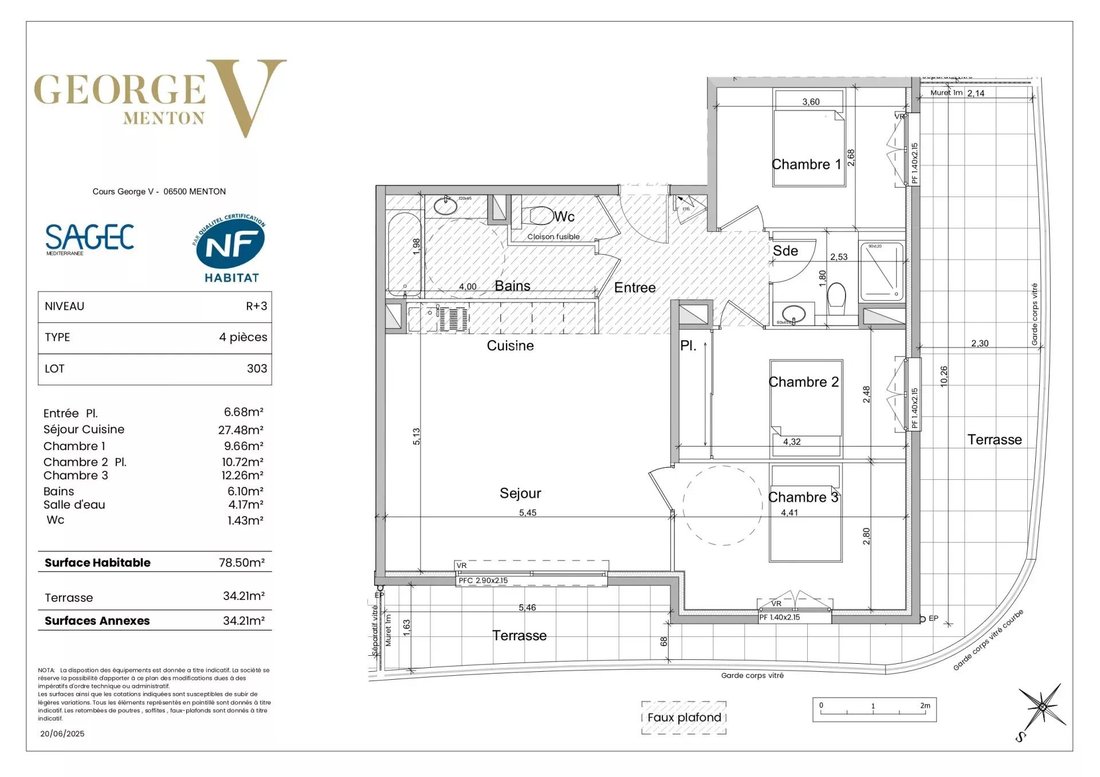 Apartment in Menton, Provence-Alpes-Côte d'Azur, France 1 - 16826461