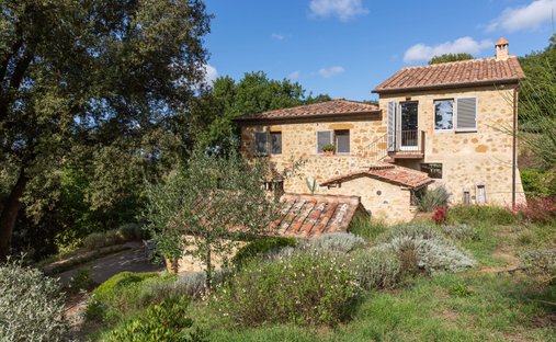 Casa di campagna a Trequanda, Toscana, Italia 1