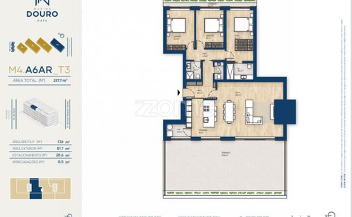 Apartment in Canidelo, Porto District, Portugal 1