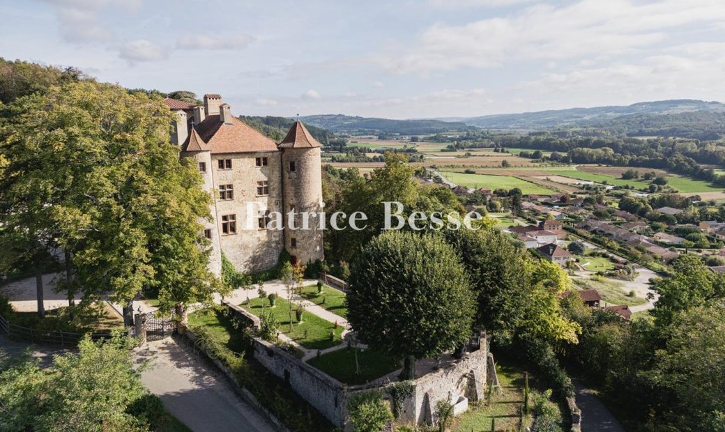 A Listed 18th Century Chateau With Medieval Origins, Outhouses And Grounds, Tucked Away On The