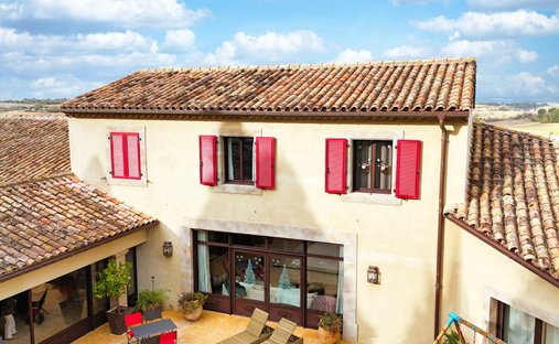 A Listed Property Overlooking The Pyrenees And The Aude Valley