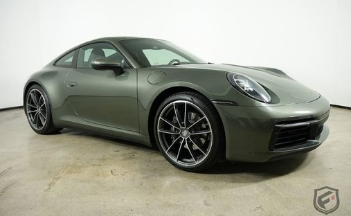 2022 Porsche 911 Carrera Coupe | Aventurine Green | 1 Owner | 3 788 Miles in Chatsworth, United States 1