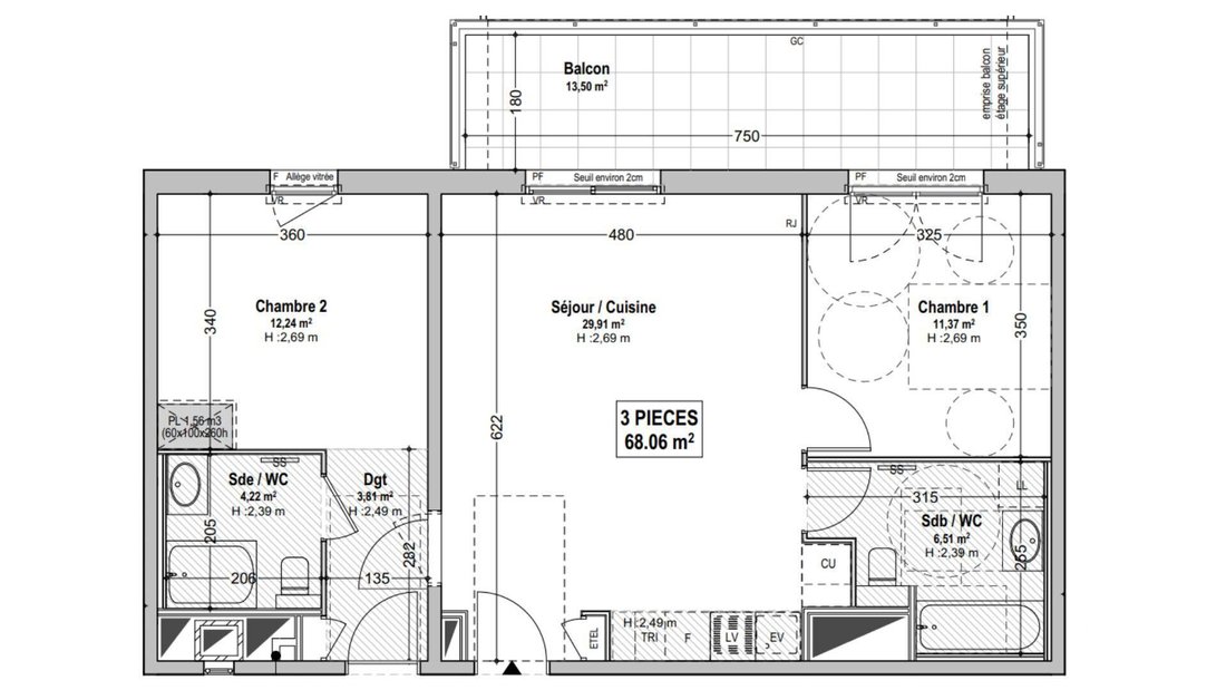 Apartment in Bonneveine, 8e Arrondissement, Marseille 4 - 16837403