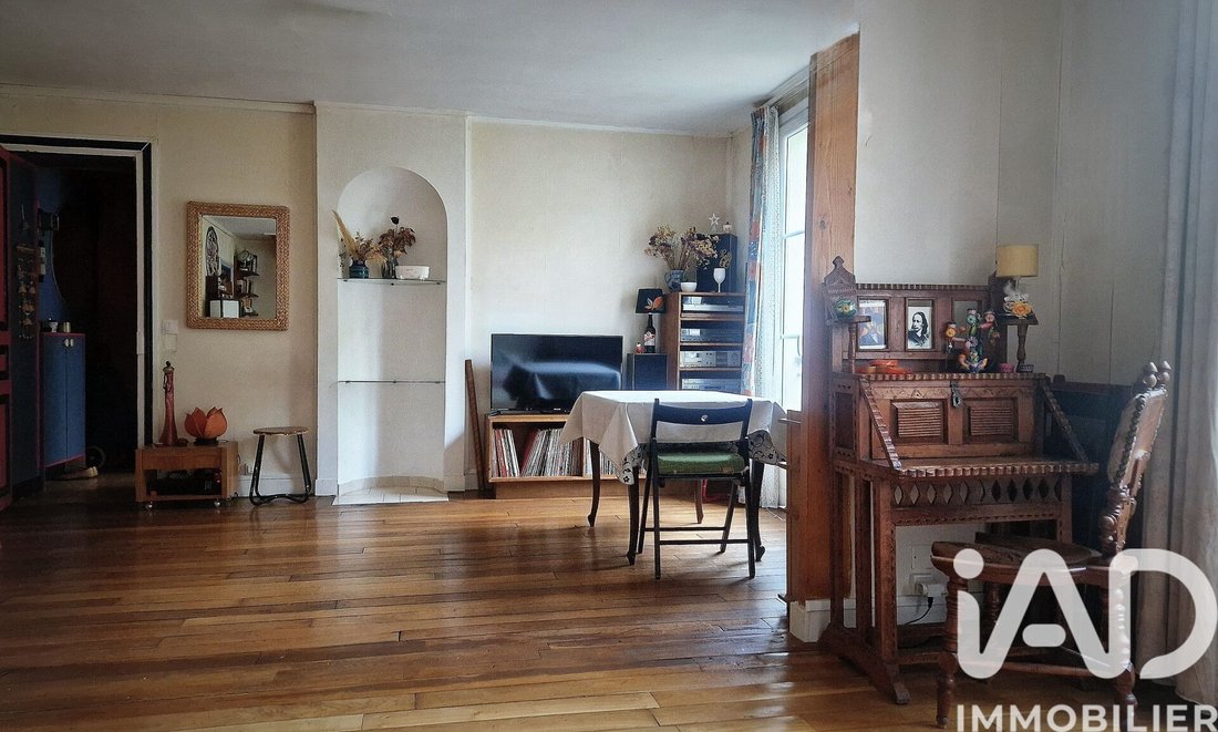 Wohnung in Gambetta, Paris 20e Arrondissement, Paris 1 - 16841697