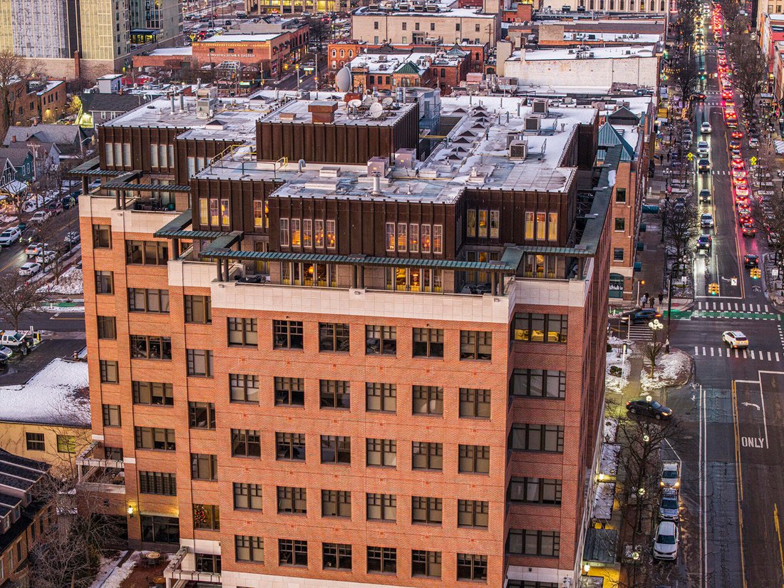 Image showcasing Penthouse Grandeur With Iconic Skyline In Ann Arbor, Michigan, United ...