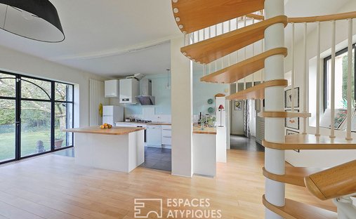 18th Century Castle And Its Walled Park