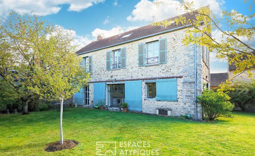 18th Century Castle And Its Walled Park