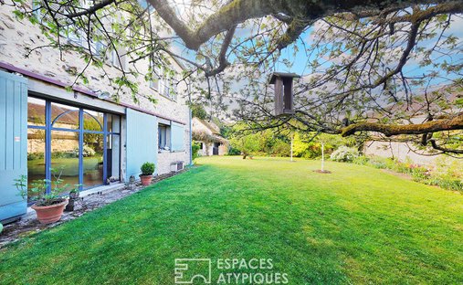 18th Century Castle And Its Walled Park