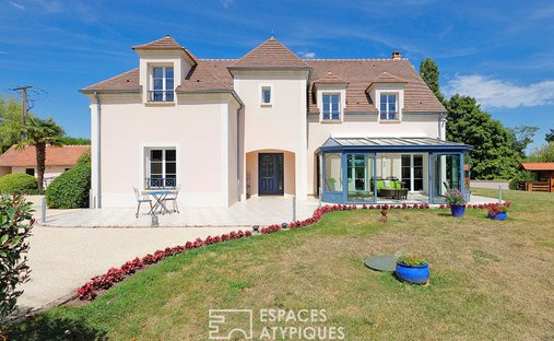 Seine Et Marne 19th Century Castle 4 Hectares Of Parkland