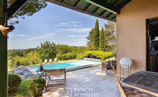 Early 20th Century Character Château In The Heart Of The Quercy Blanc