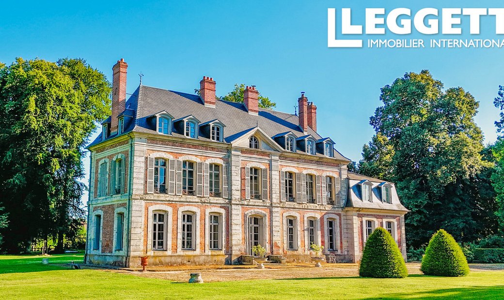 Historic Normandy Estate On 25 Acres With 1742 Château, In Est, Lisieux ...
