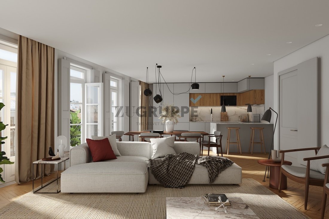 Apartment in Cedofeita, Santo Ildefonso, Se, Miragaia, Sao Nicolau e Vitoria, Porto District, Portugal 2 - 16845309