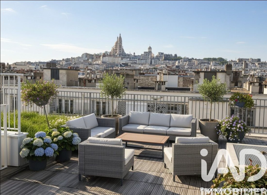 Apartment in Clignancourt-Jules Joffrin, Paris 18e Arrondissement, Paris 1 - 16852357