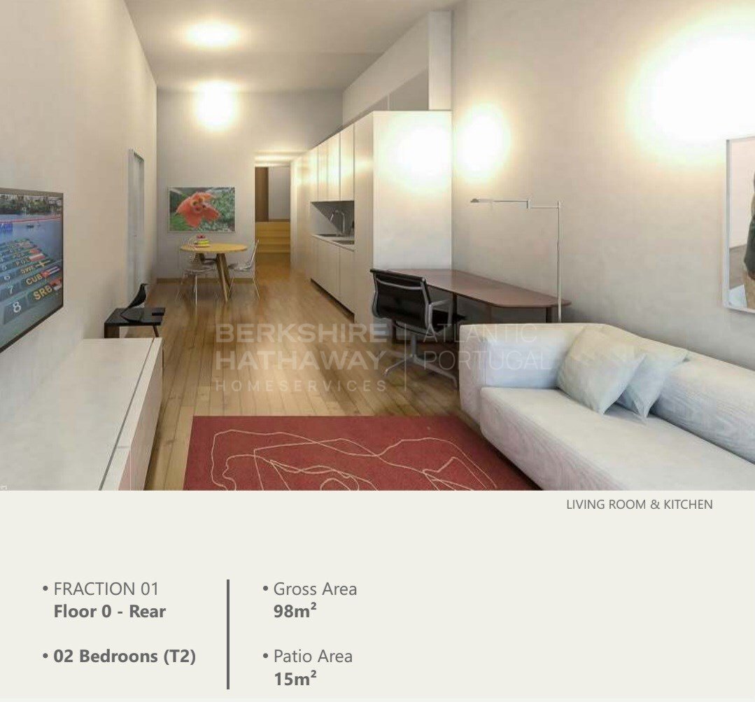 Apartment in Cedofeita, Santo Ildefonso, Se, Miragaia, Sao Nicolau e Vitoria, Porto District, Portugal 1 - 14498818