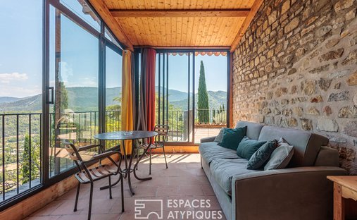 Barnes South Drôme Sumptuous Renovated Medieval Castle Panoramic View Swimming Pool - 3