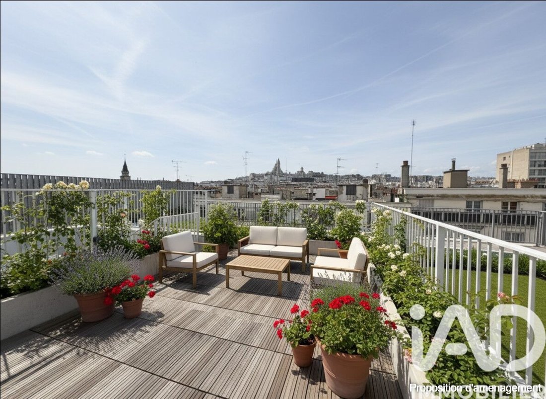 Apartment in Clignancourt-Jules Joffrin, Paris 18e Arrondissement, Paris 2 - 16852357