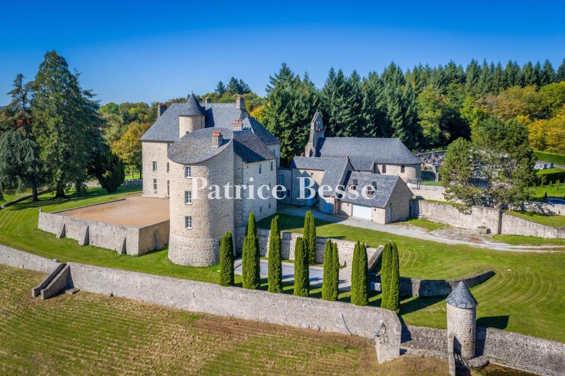 Castle in Ussel, Nouvelle-Aquitaine, France 3 - 16846263