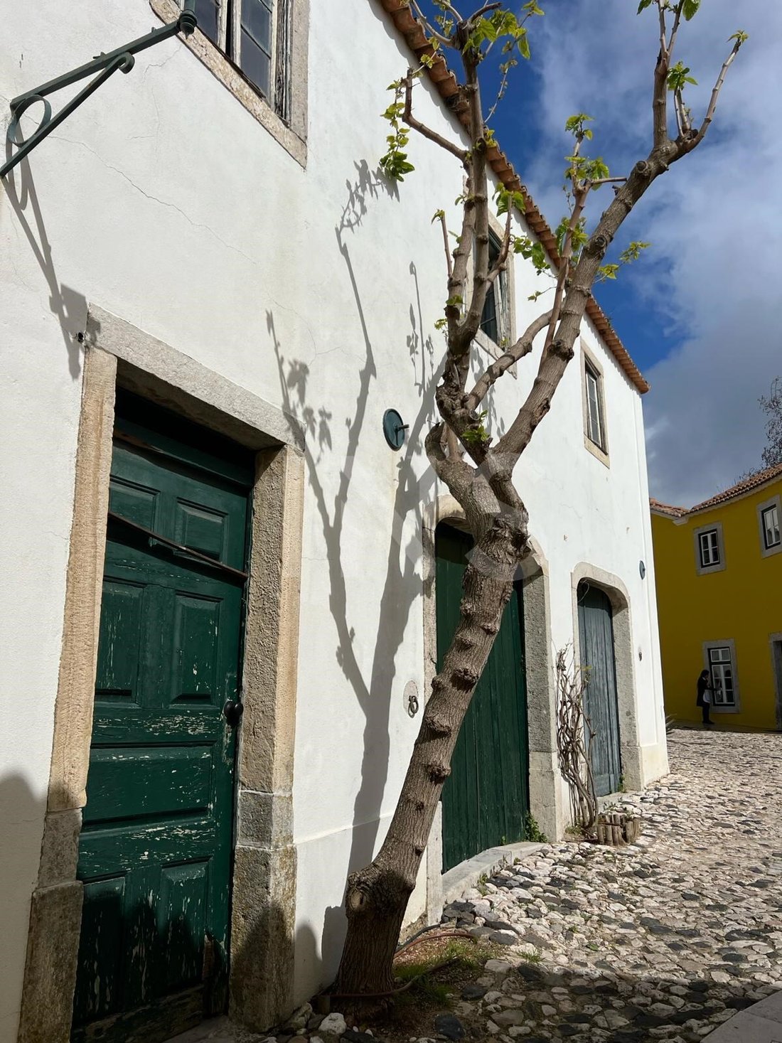 Historic Building From The Late Eighteenth In Paco De Arcos, Lisbon ...