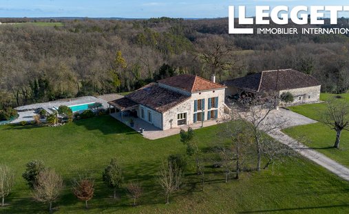 House in Montpezat-de-Quercy, Occitania, France 1
